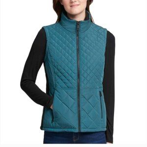 Marc New York Andrew Marc Women's Quilted Assymmetrical Vest Size M Fuchsia Marc New York Andrew Marc Women's Quilted Assymmetrical Vest Size M Fuchsia